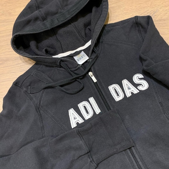 Adidas Zipper Hoodie, Size M - Picture 4 of 10